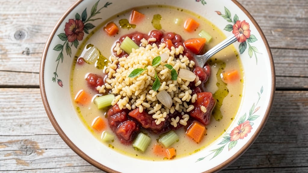 Barilla Pastina Soup Recipe: Al Dente Pasta Crunch in Creamy Tomato Broth