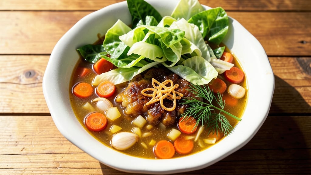 Amazing Cabbage Soup Recipe: Bold Garlic and Carrot Crunch in 20 Minutes