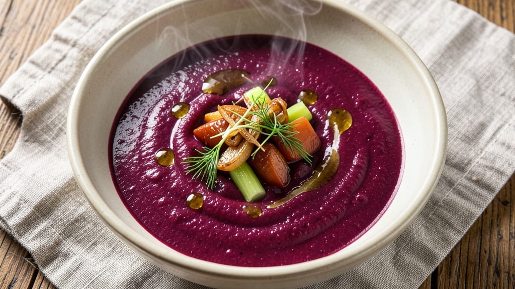 Beetroot Vegetarian Soup Recipe: Earthy Sweetness With Creamy Silky Swirls