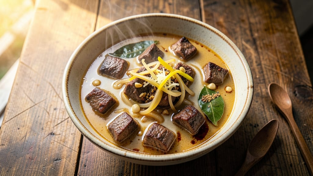 Beef Soup Recipe Filipino Style: Silky Coconut-Lime Broth With Tender Shredded Meat