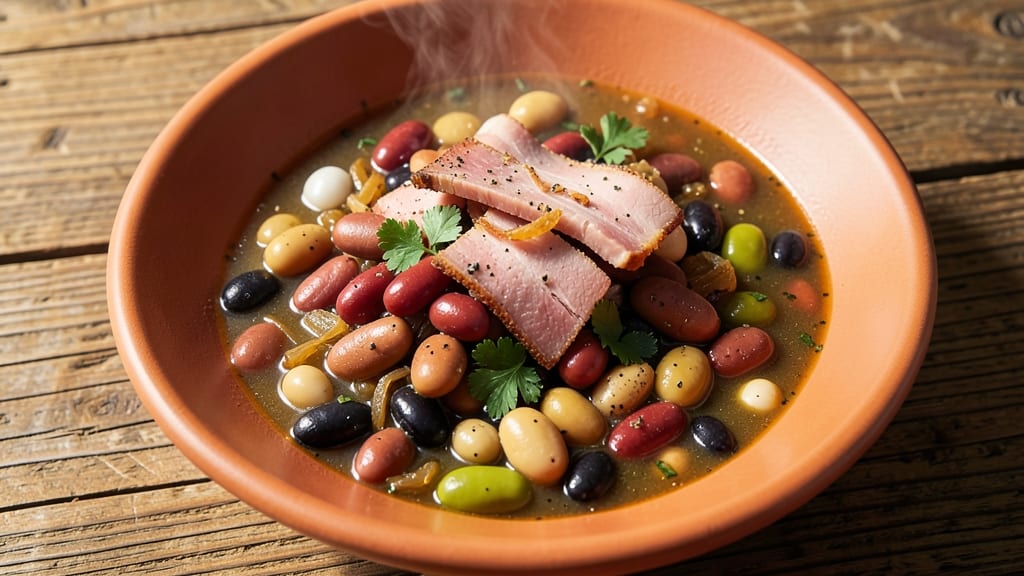9 Bean Soup with Ham Recipe: Hearty Midwestern Classics in One Pot