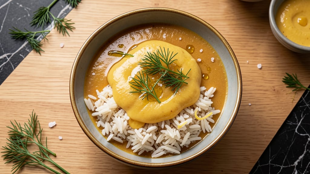 Avgolemono Soup Recipe with Rice: Lemon-Egg Creaminess Paired With Fluffy Grains