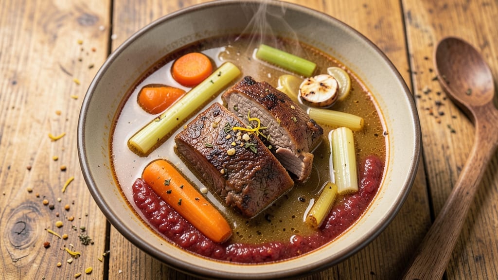 Beef Vegetable Soup Recipe From Scratch: Hearty Homestyle Warmth in One Pot