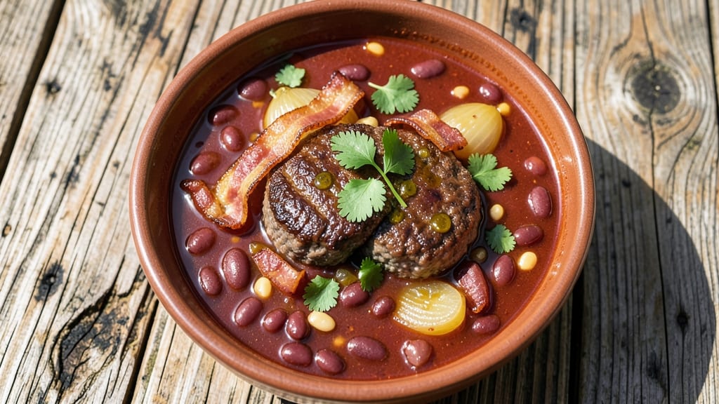 Amish Chili Soup Recipe: Smoky Bean and Bacon Harmony in One Pot