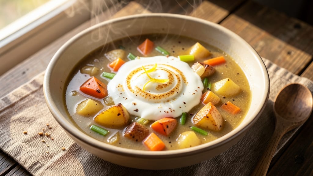 Baked Potato Soup Recipe with Evaporated Milk: Ultra-Smooth Velvety Texture