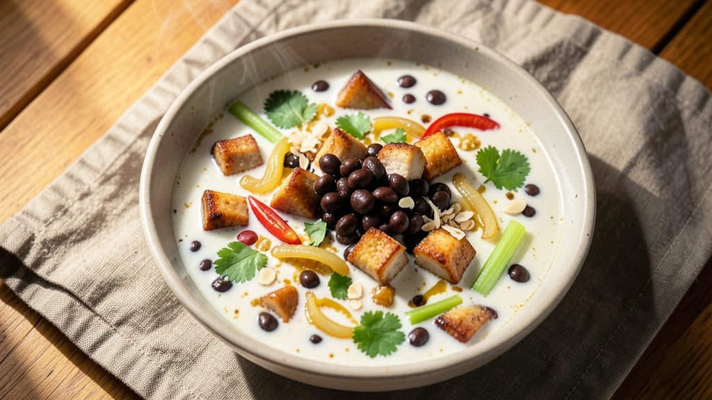Best Banga Soup Recipe: Fragrant Coconut-Lime Velout With Crispy Celery Crowns