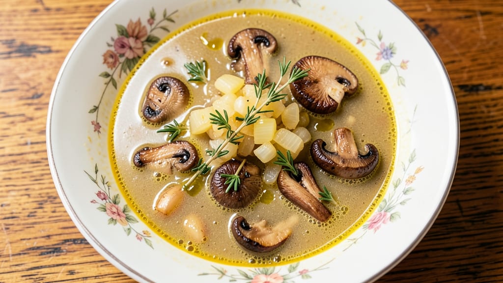 Beef Broth Mushroom Soup Recipe: Earthy Umami Depth With Mushroom Magic