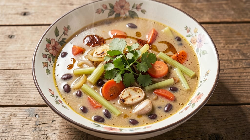 Beanland Soup Recipe: Slow-Simmered Celery Crown Crunch