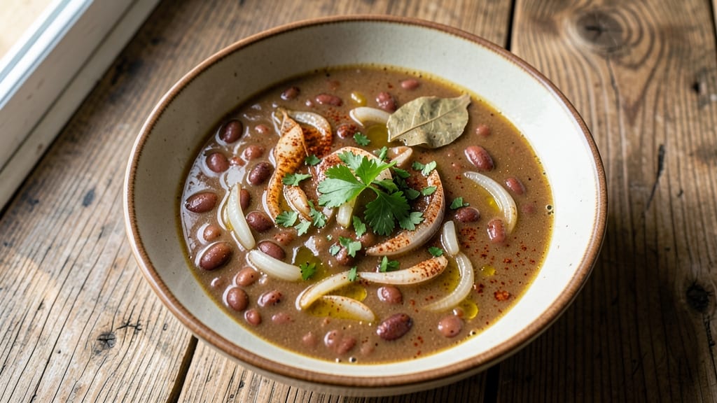 Basque Red Bean Soup Recipe: Smoky Paprika and Garlic Simmered to Richness