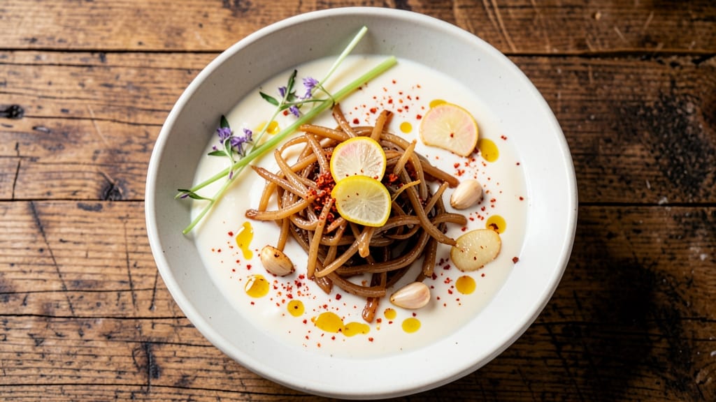 Banana Stem Soup Recipe: Tropical Herb Velouté With Earthy Depth