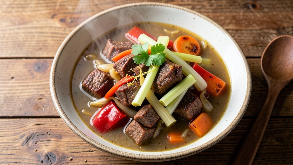 Beef Vegetable Soup Recipe With Frozen Veggies: One-Pot Heartiness in 30 Minutes