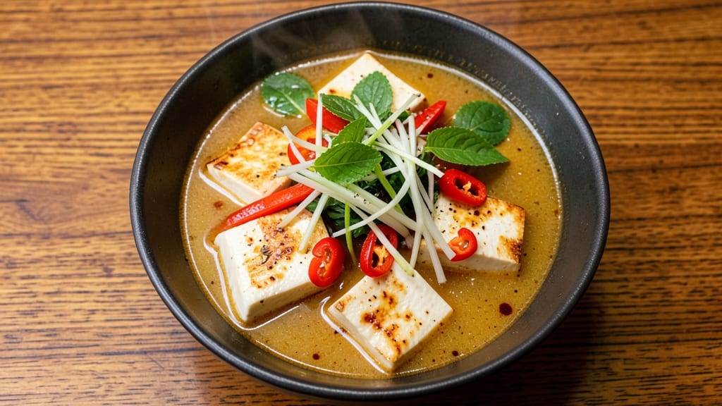 Authentic Vegetarian Tom Yum Soup Recipe: Zesty Lemongrass and Galangal Kick