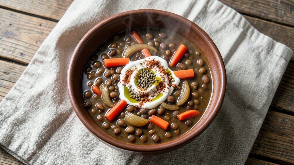 BJ's Lentil Soup Recipe: Warm Spiced Depth With Caramelized Onions
