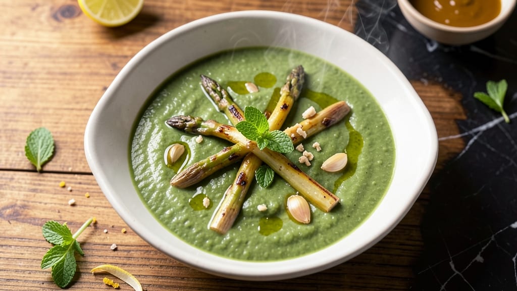 Asparagus and Pea Soup Recipe: Spring Greens Simmered into Velvety Bliss