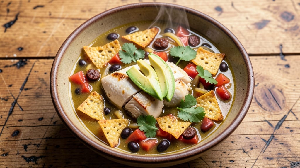 Authentic Homemade Tortilla Soup Recipe From Scratch: Crispy Corn and Avocado Topping Magic