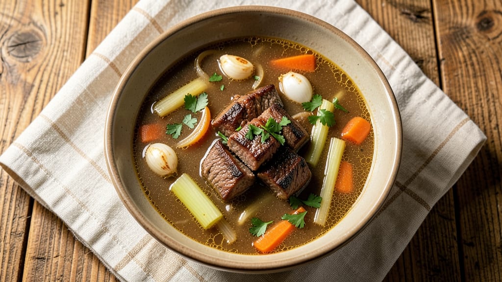 Black Angus Beef Soup Recipe: Rich Umami Depth From Slow-Simmered Bones