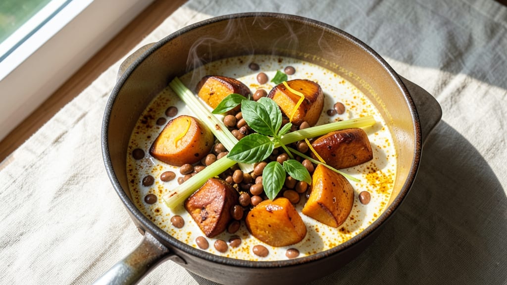 Amy's Thai Curry Sweet Potato Lentil Soup Recipe: Spiced Comfort with Earthy Depth