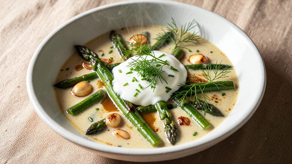 Instant Pot Asparagus Soup Recipe: Velvety Herb Swirls With Zero Chopping