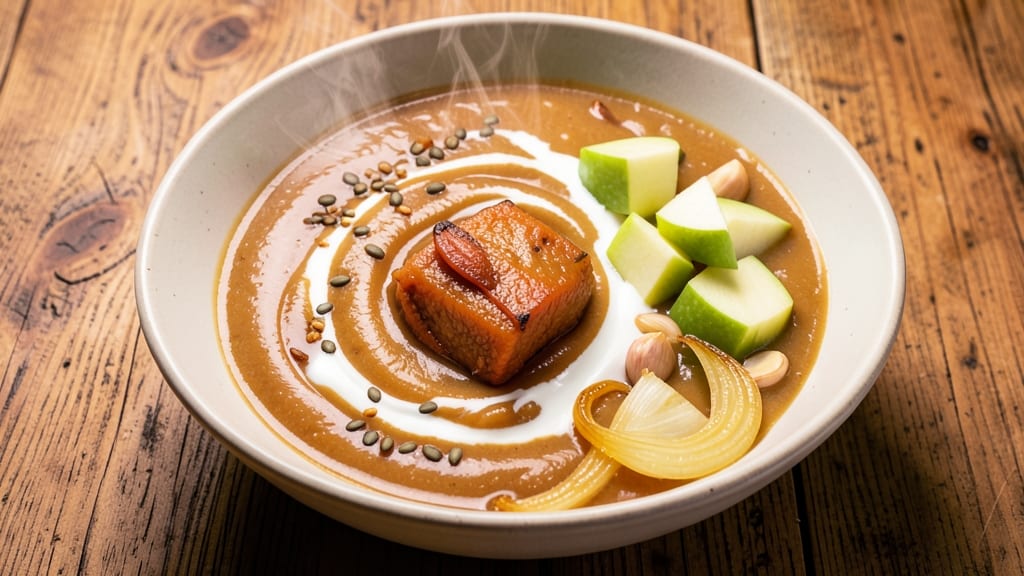 Acorn Squash and Apple Soup Recipe: Spiced Autumn Warmth in One Pot