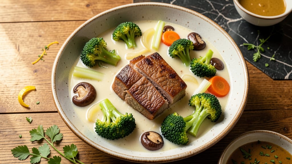 Beef House Broccoli Soup Recipe: Slow-Simmered Richness With Celery Crown Crunch