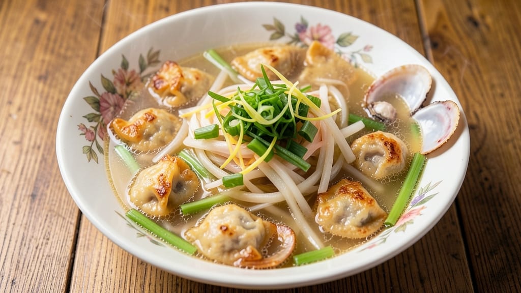 Authentic Wor Wonton Soup Recipe: Pork and Shrimp Dumplings Floating in Fragrant Broth