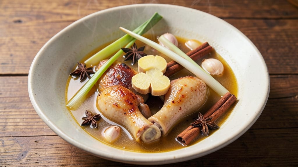 Asian Soup Stock Recipe: Fragrant Ginger-Lemongrass Base for Umami Depth
