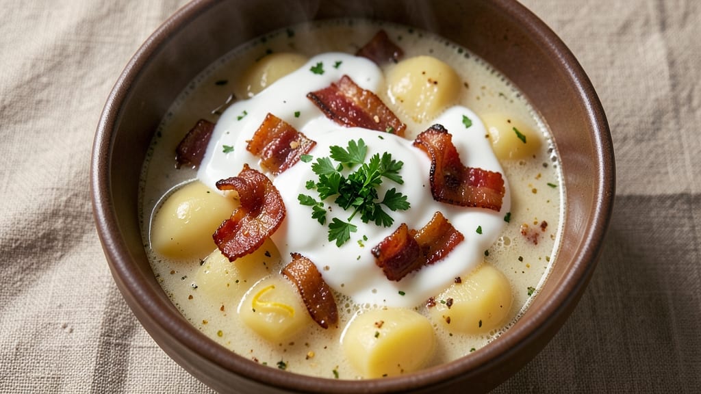 Ina Garten Potato Soup Recipe: Silky Velouté With Herbed Bacon Crunch