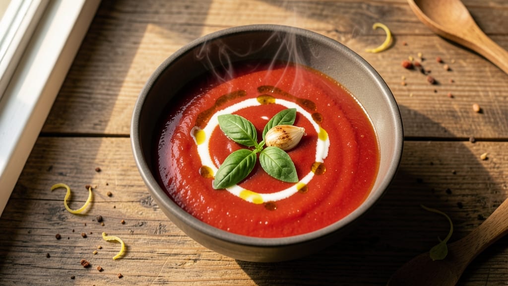 5-Minute Tomato Soup Recipe: Velvety Smoothness Without the Blender