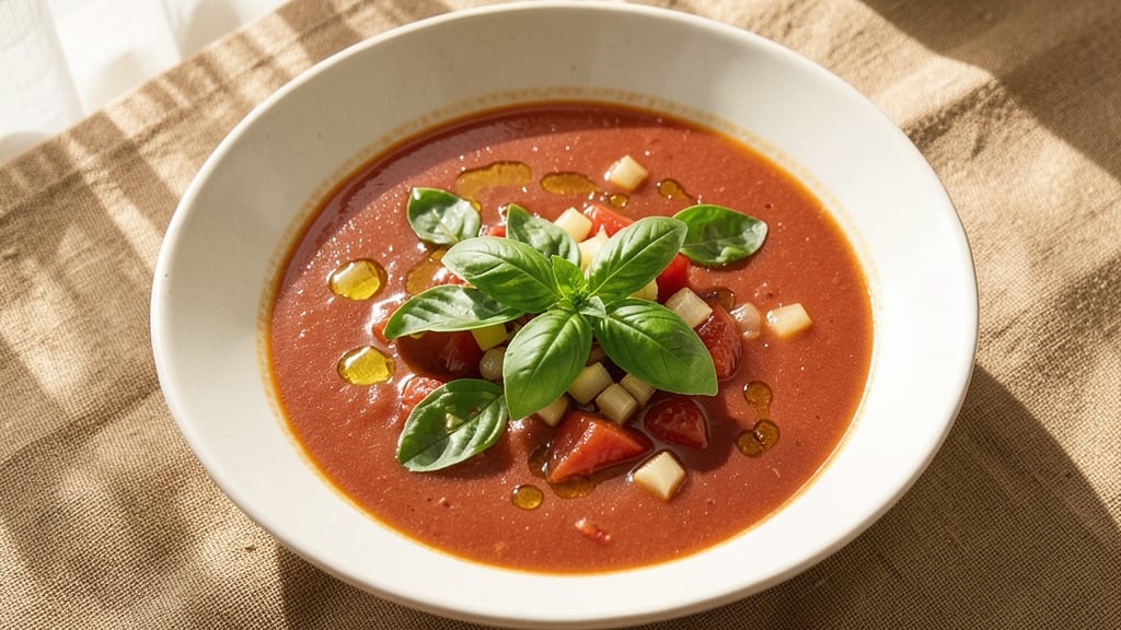 Barefoot Contessa's Tomato Basil Soup Recipe: Velvety Herb Base With Fresh Basil Infusion