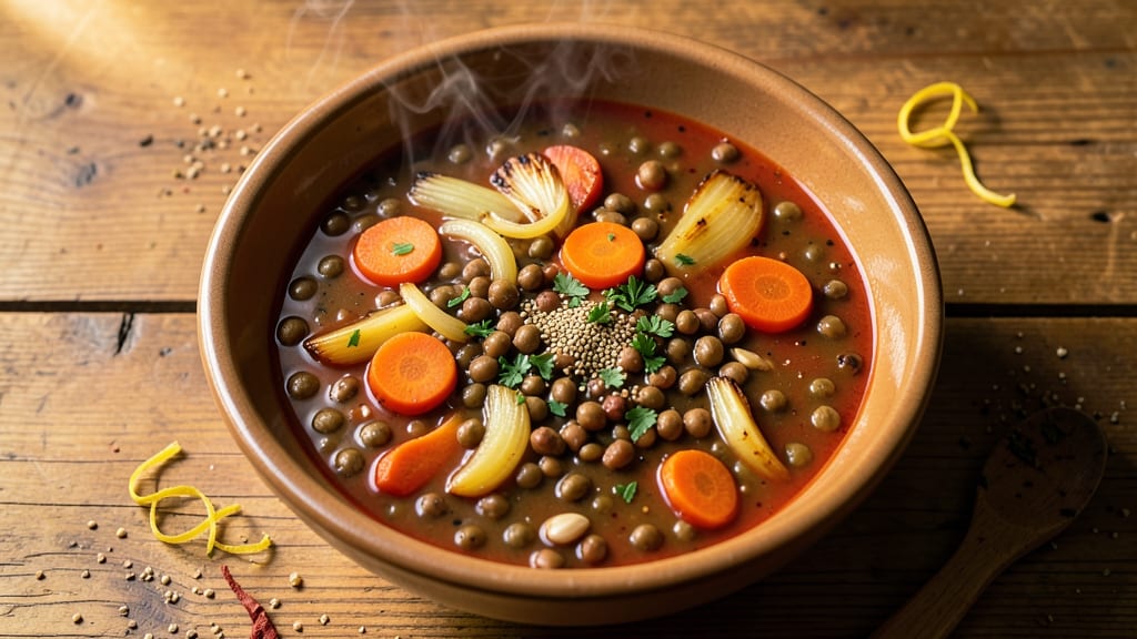 America's Test Kitchen Lentil Soup Recipe: Slow-Cooked Depth With Caramelized Celery Crowns