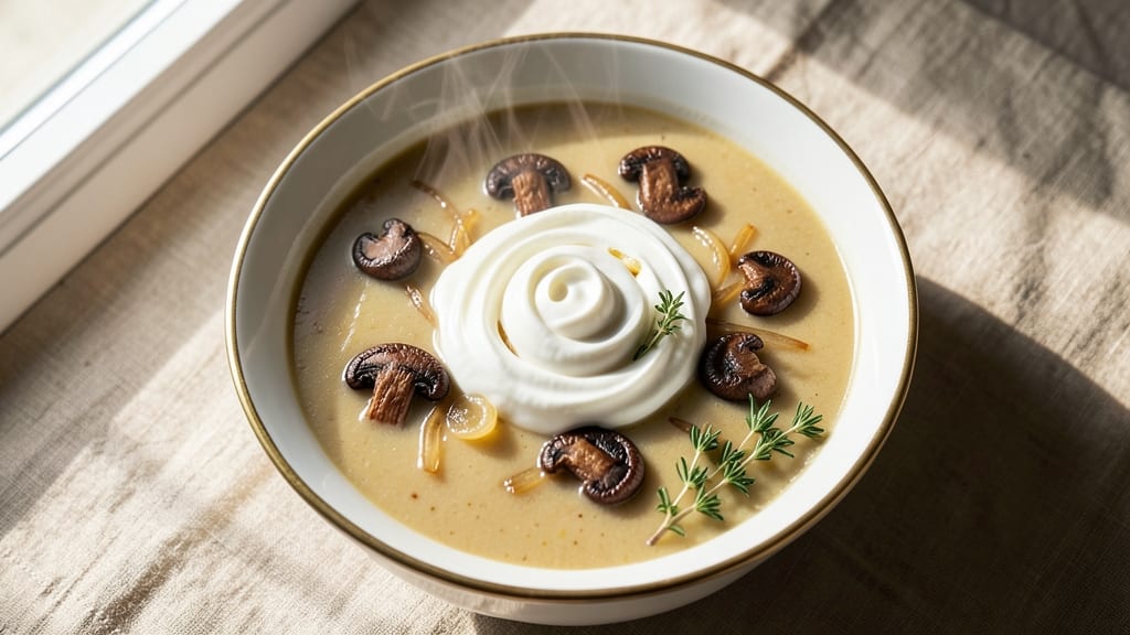 Best Mushroom Soup Recipe With Sherry: Earthy Wine-Infused Richness in 25 Minutes