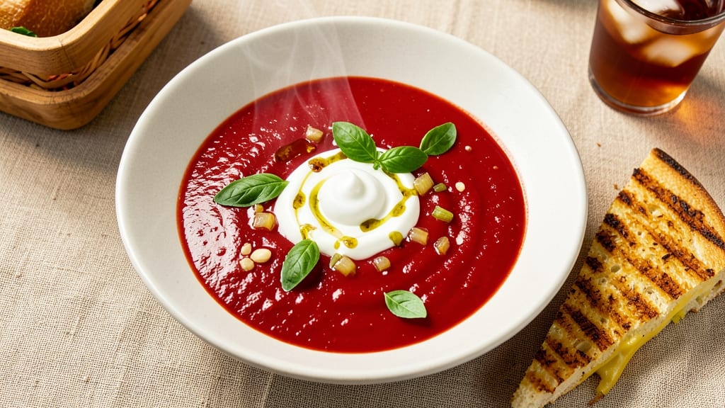 American Tomato Soup Recipe: Velvety Garlic-Infused Comfort in 25 Minutes
